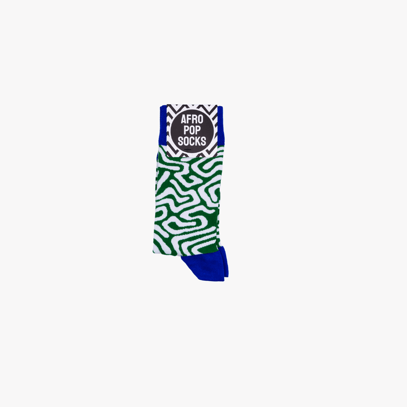 Roots Socks Green