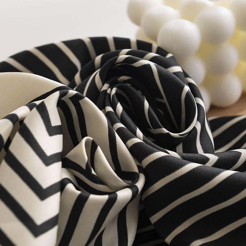 Striped Pattern Scarf