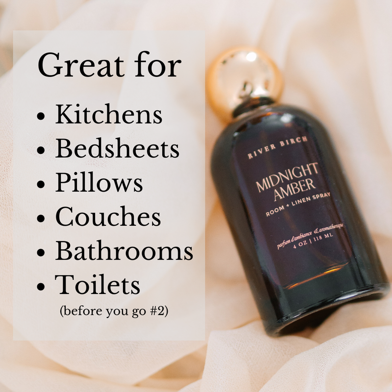 Midnight Amber Room+Linen Spray