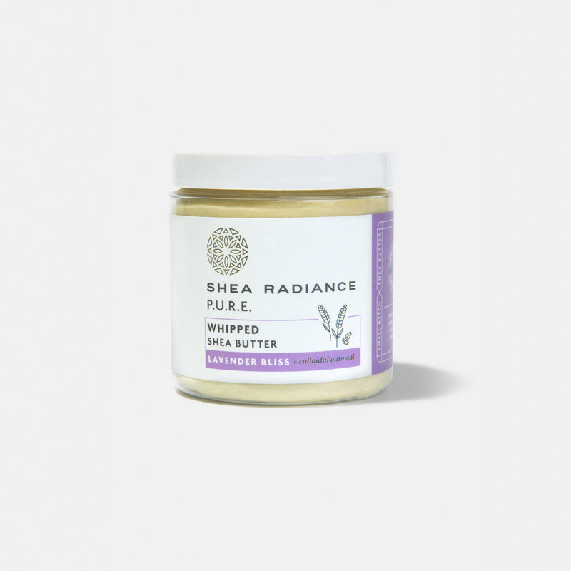 Whipped Body Butter with Oats: Lavender Bliss