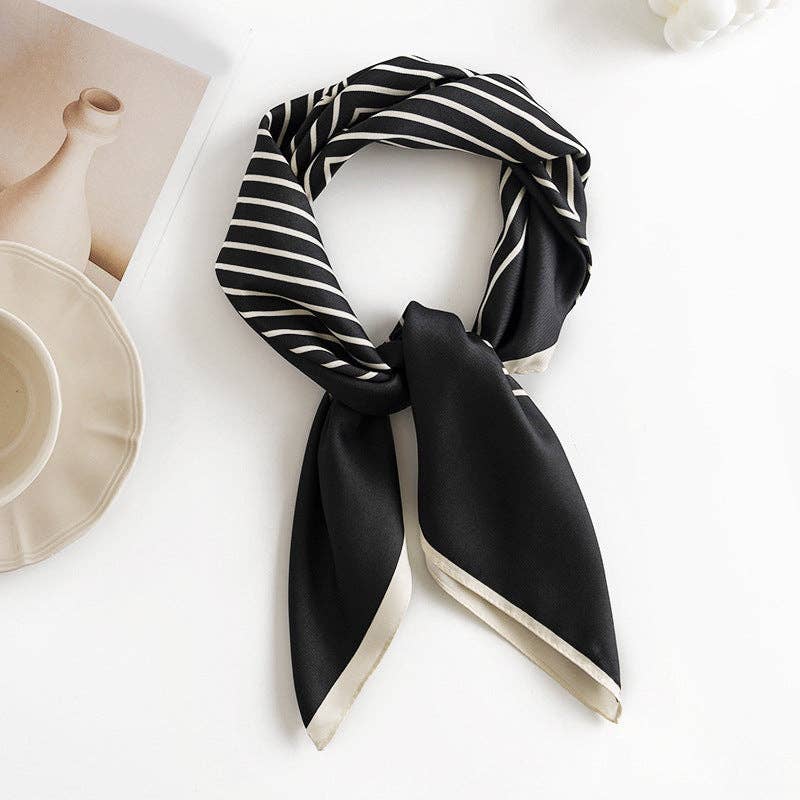 Striped Pattern Scarf