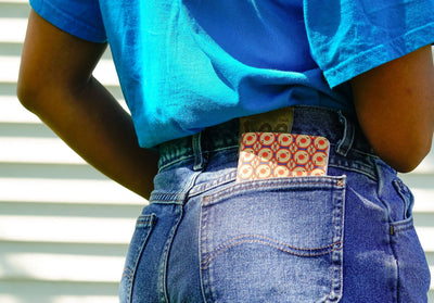 Mud Cloth Pocket Notebook: Squares