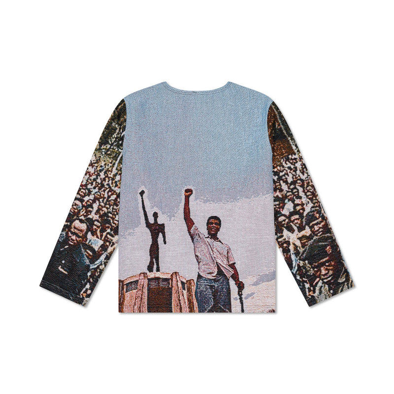 Muhammad Ali Tapestry Sweater