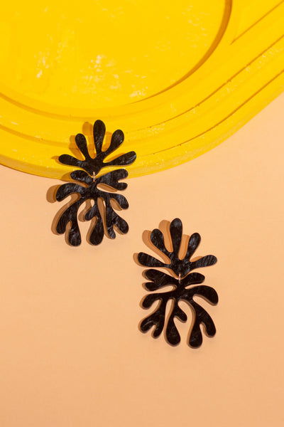 Matisse No.4 Earrings: Mirror Gold