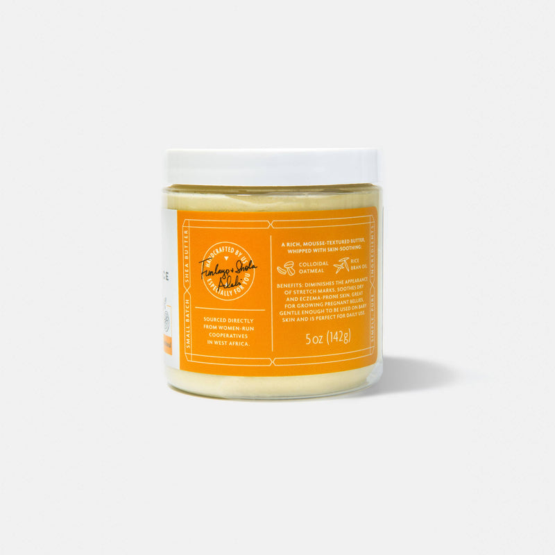 Whipped Body Butter with Oats: Citrus Blossom