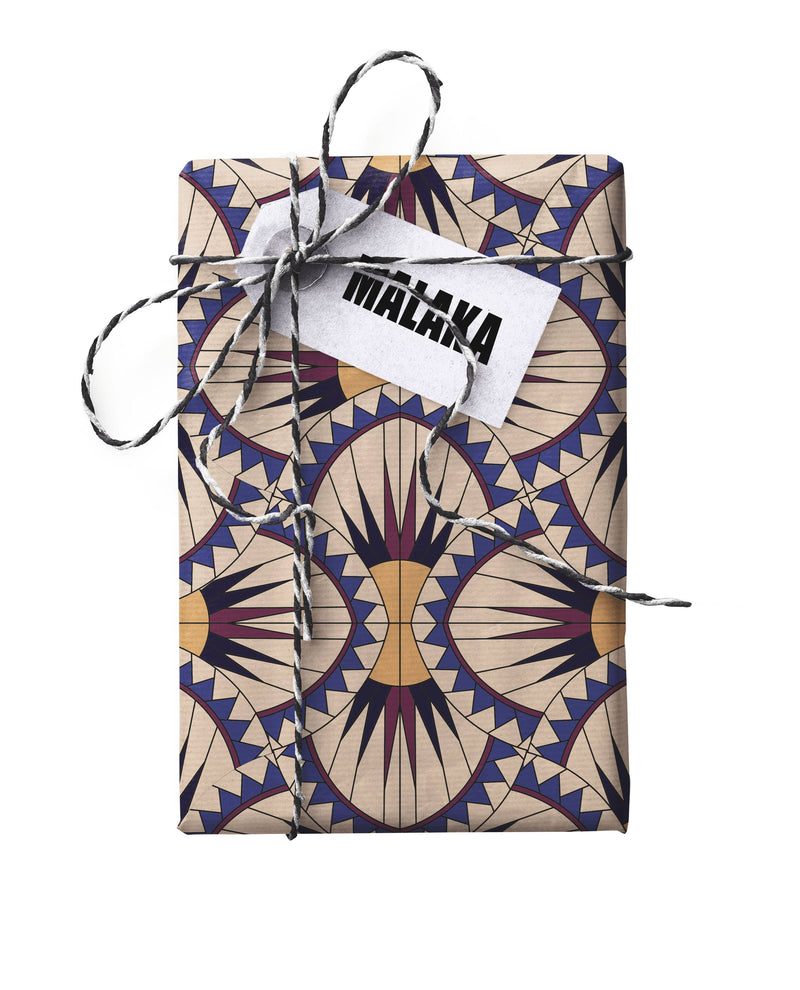 Malaka Double-Sided Stone Gift Wrap