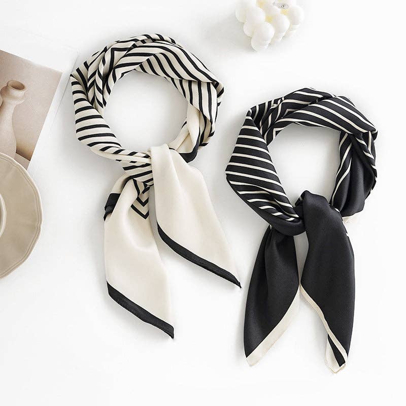 Striped Pattern Scarf