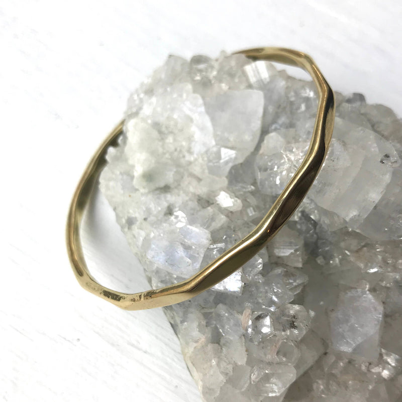 Hammered Bangle