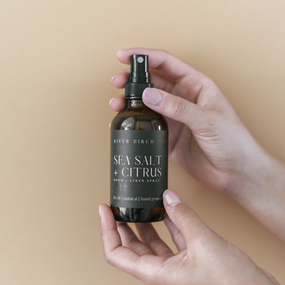 Sea Salt + Citrus Room + Linen Spray