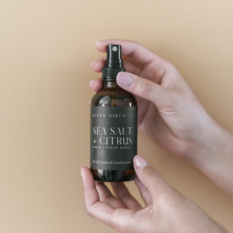 Sea Salt + Citrus Room + Linen Spray