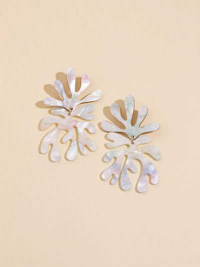 Matisse No.4 Earrings: Rose Gold