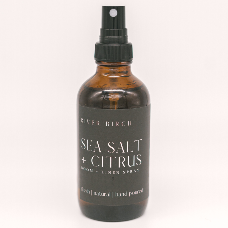 Sea Salt + Citrus Room + Linen Spray