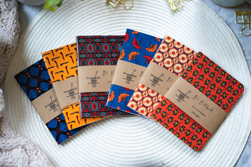 Ankara Lined Notebook