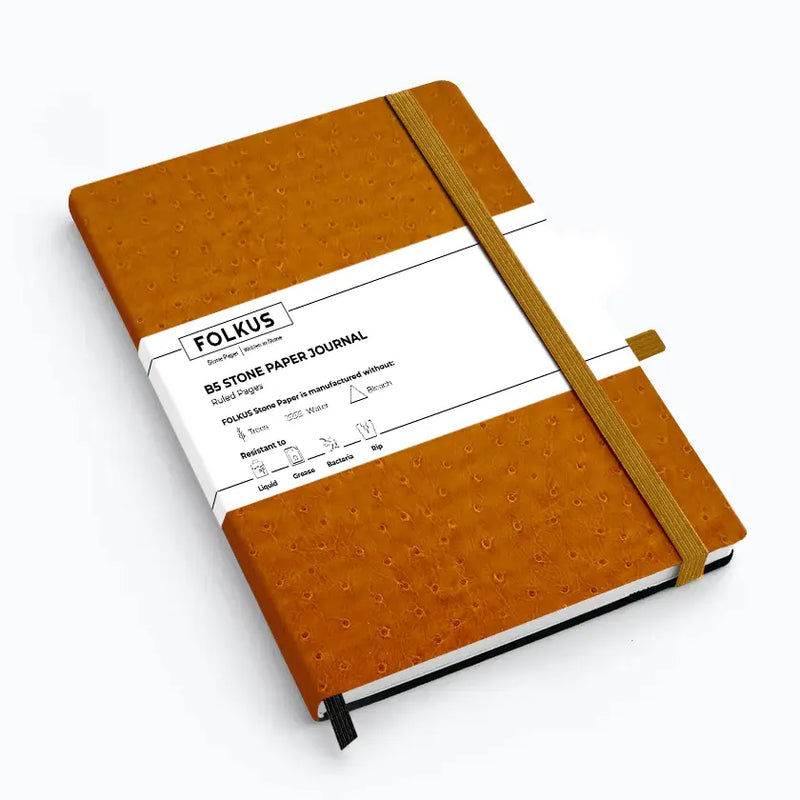 Blakey Ostrich Hide Journal