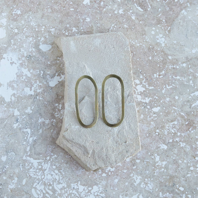 Asanja Oval Earrings