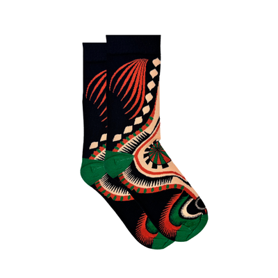Dashiki Socks Multi Colour: L/XL