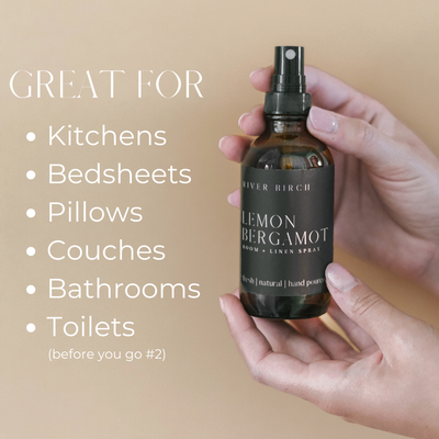 Lemon Bergamot Room + Linen Spray