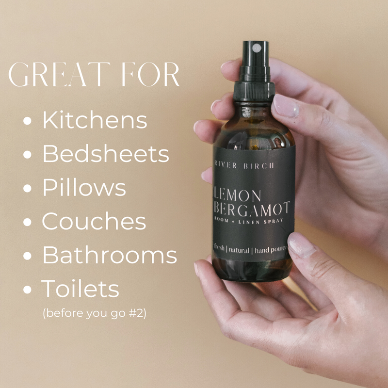 Lemon Bergamot Room + Linen Spray