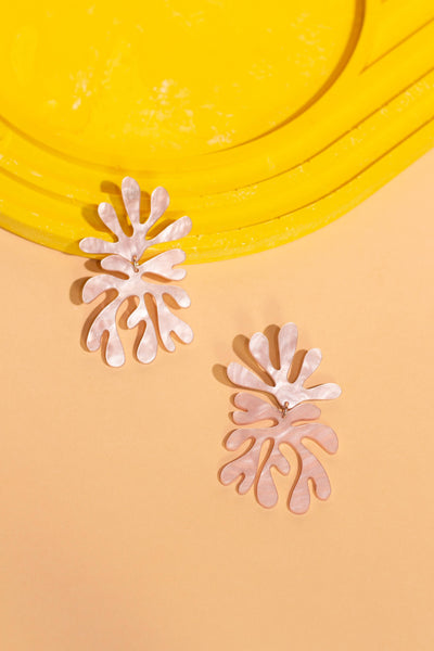 Matisse No.4 Earrings: Deep Sea