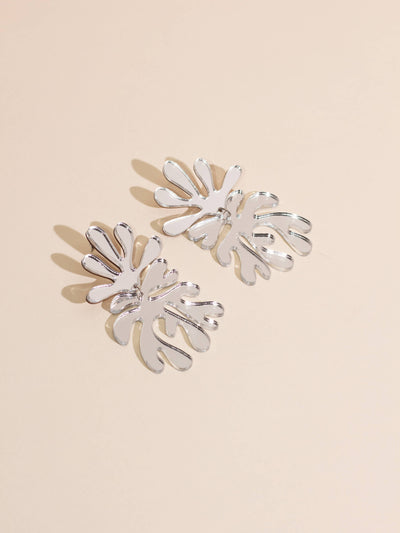 Matisse No.4 Earrings: Mirror Gold