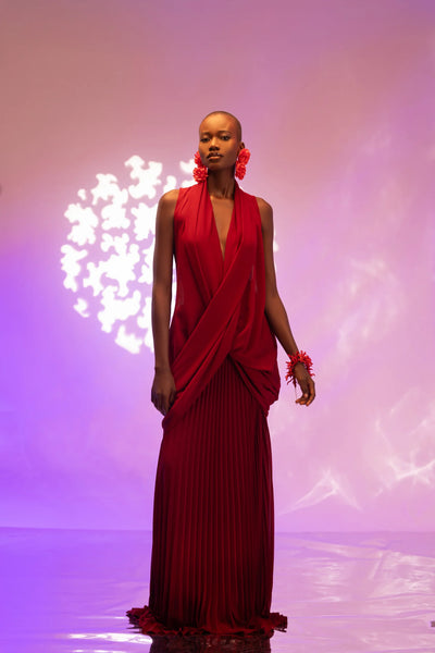 Dedun Pleated Skirt