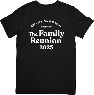 The Family Reunion Tee 2023: Black