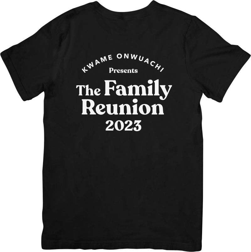 The Family Reunion Tee 2023: Black