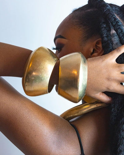 Omorovie Brass Bangle
