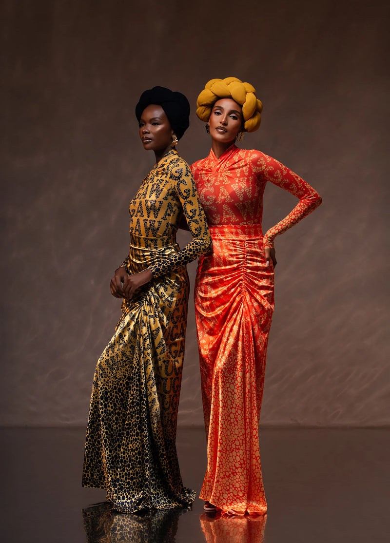 IRIS BODYSUIT: Orange