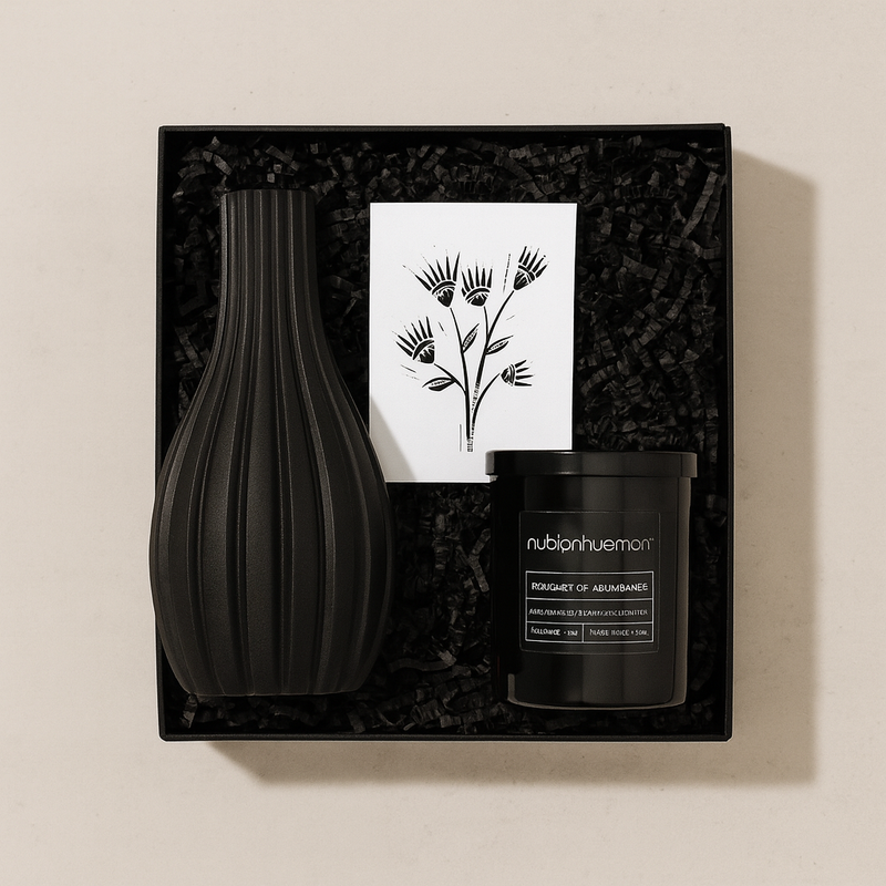 Winter Noir Floral Gift Set