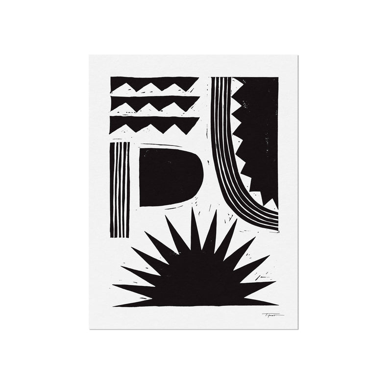 Burst Art Print