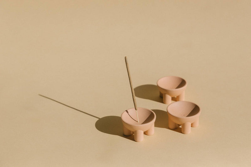 Incense Holder: Beige