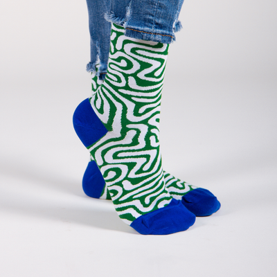 Roots Socks Green