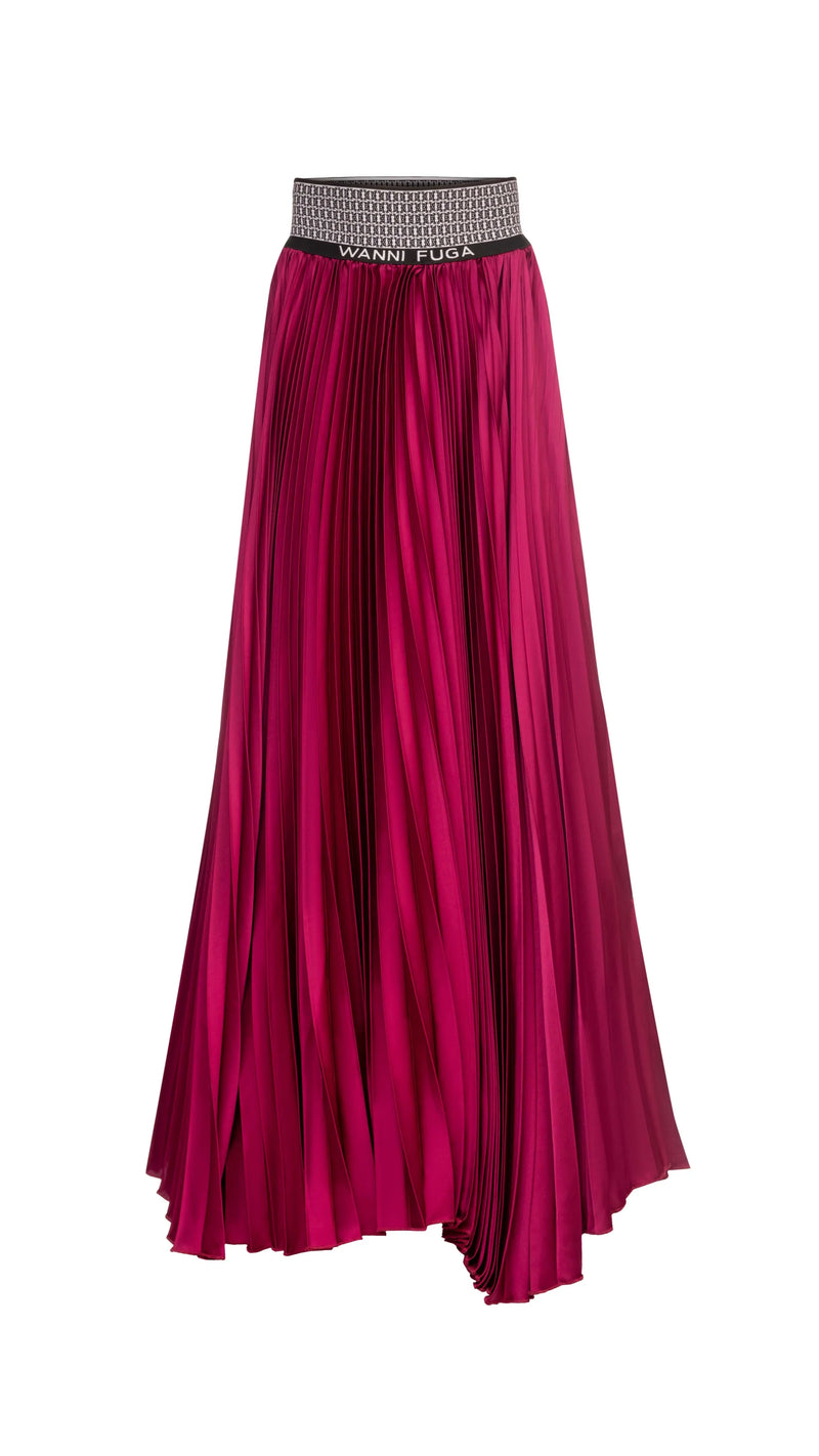 Fuga Pleated Skirt: Plain