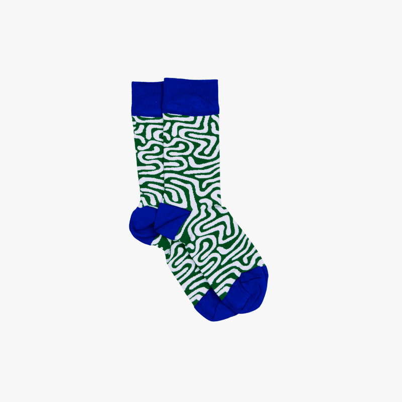 Roots Socks Green